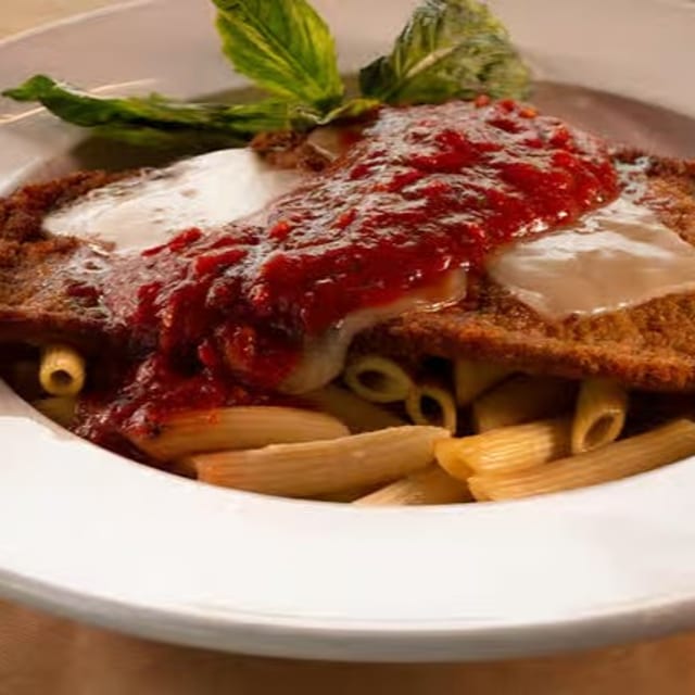 Eggplant Parmesan.