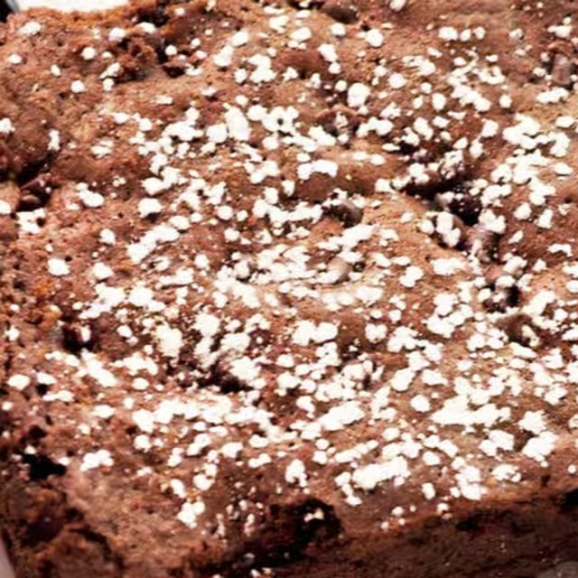 Homemade Brownie.